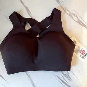 Lululemon Enlite Bra Dark Adobe NWT | 34E